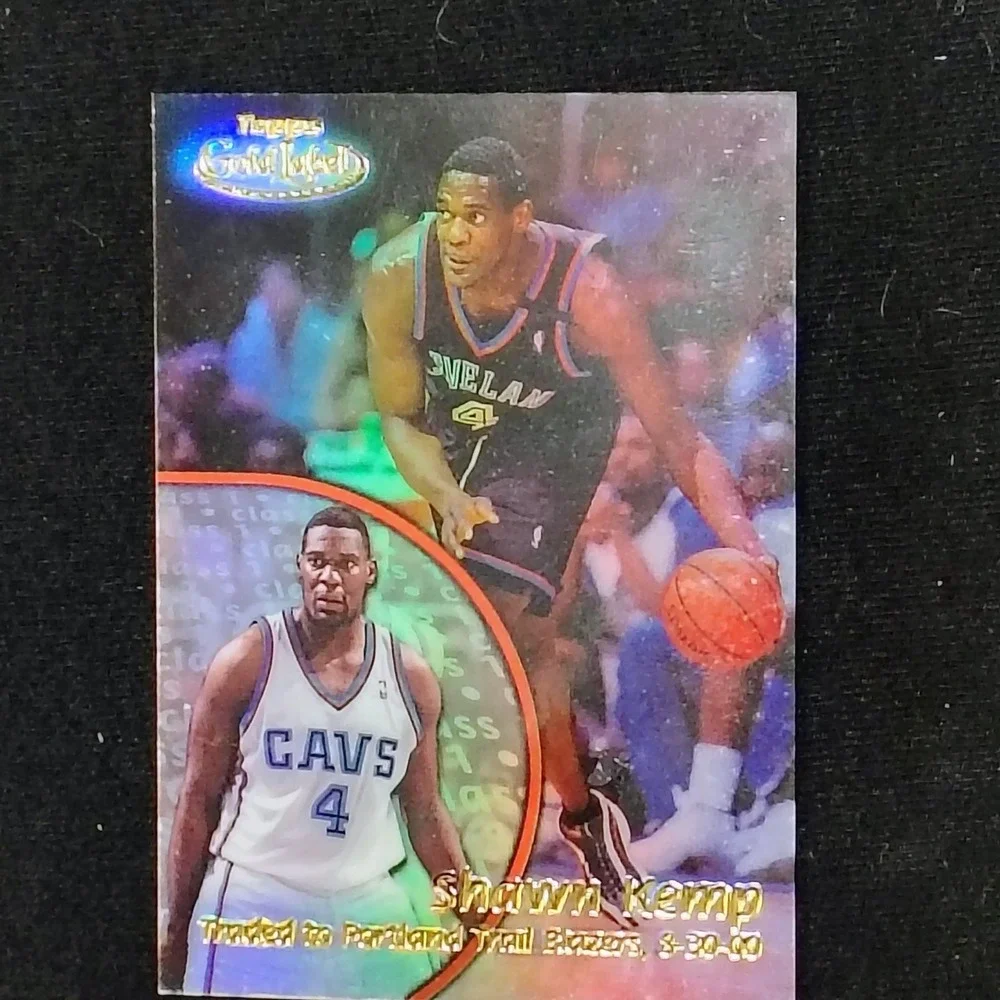 2000-01 Topps Gold Label - Shawn Kemp #14 Class 1‎ Portland Trail Blazers